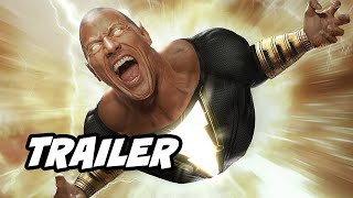 Black Adam Trailer - Superman Justice League and Shazam Movie Easter Eggs DC Fandome