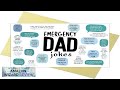 OJsensai Joke Fathers Day Card for Dad Birthday Card for Dad Emergency Review