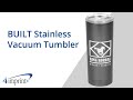 BUILT Stainless Vacuum Tumbler - Promotional Products by 4imprint Canada