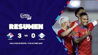 Resumen | Panamá vs Guatemala | 2023/24 Concacaf Nations League