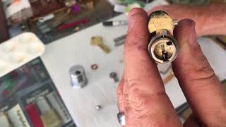 dealing with Schlage Everest LFIC cylinder, no key