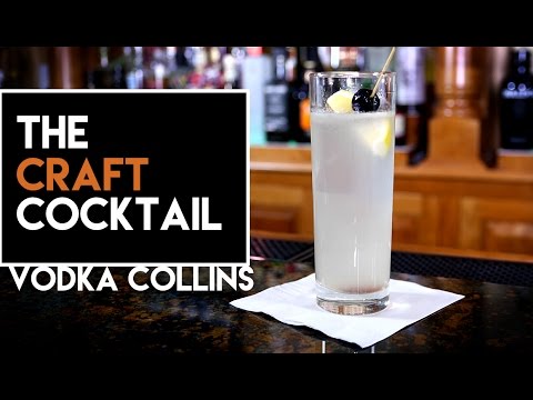 Easy Vodka Collins Cocktail Recipe