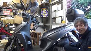 バイク屋の日常　ターセリーS125　インマニ交換