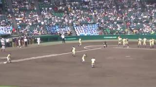 星稜高校野球部のシートノック