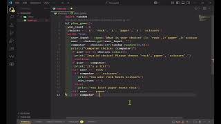 🎯Build your First Python Game in Minutes: Rock, Paper, Scissors Tutorial: A Beginner Guide‼️