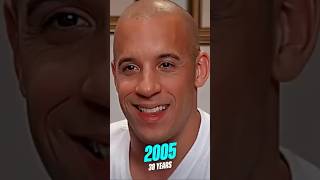 Vin Diesel Then and Now (1990s-2025) #shorts #vindiesel #thenandnow #ytshorts #shortsfeed