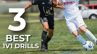 3 BEST 1v1 Drills To Instantly Improve Youth Soccer Players