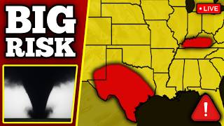 🔴 BREAKING TORNADO WARNING IN TEXAS - Tornadoes Possible With LIVE Storm Chasers...
