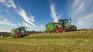 Pressage en combiné MCHALE + FENDT (ATS)