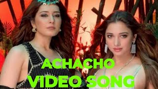 Achacho - Video Song | Aranmanai 4 | Sundar.C | Tamannaah | Raashii Khanna | Hiphop Tamizha | 2024