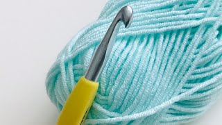 Knitting these easy and beautiful crochet stitches brought me luck. Crochet basics