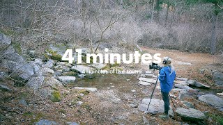 [41minutes] Early spring in the forest valley (Vertical 4K)_Korea