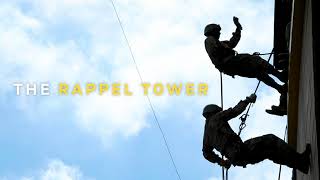 The Rappel Tower at Basic Training