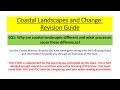 Edexcel A Level Geography - Coasts Eq1 Revision