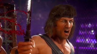 Rambo New Fatality and Brutality - Mortal Kombat 11 Ultimate