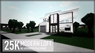 Bloxburg Modern Loft 52k - hillside home cylito 188k roblox bloxburg