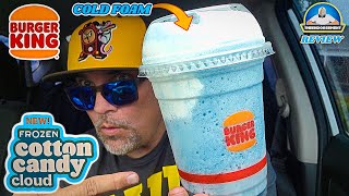 Burger King® Frozen Cotton Candy Cloud Review! 🥶☁️ | W/ Cold Foam | theendorseme