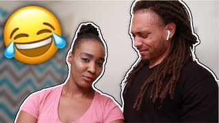 I DID MY MAKEUP HORRIBLY TO SEE HOW MY HUSBAND WOULD REACT!!