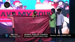 Christian Telugu Puppet Show for Children || Kids Moral Stories in Telugu || Manna Jubilee KIDS
