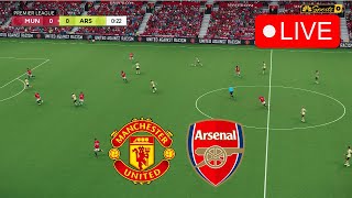 🔴LIVE : Manchester United vs Arsenal | Premier League 2023/24 | Match LIVE Now| | Pes21
