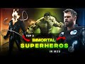 Top 3 Immortal Superheroes In MCU | @MARVESH-