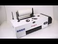 Procolored panda DTF printer demo video