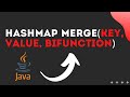 Use HashMap merge(key, value, BiFunction) method in Java