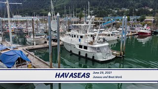 Juneau and Boat Work / MV Havaseas - Nordhavn 55