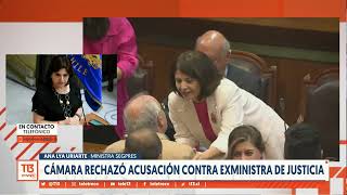 Ministra Uriuarte: "No hemos completado el año de Gobierno y hemos tenido dos acusaciones”