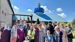 Перша архієрейська служба в с. Луганка