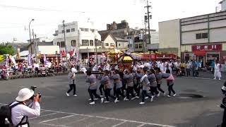 春日神社神幸祭・神輿到着・2019.5.25