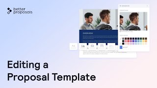 Editing a Proposal Template | 200+ Templates | Better Proposals