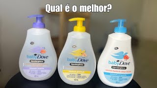 SABONETES LÍQUIDOS BABY DOVE | Qual é o melhor? 🧴🫧