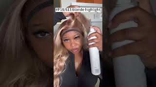 we love a blonde wig😩👱🏽‍♀️ #fyp Unit:#P18/613 blonde highlight body wave wig #dorsaneehair #dorsanee