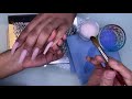 Watch me do nails  Acrylic nails tutorial