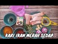 Resepi kari ikan merah sedap mudah