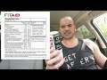 fitaid recovery honest review before workout and after