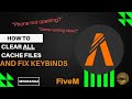 Fix Your FiveM Keybinds: How To Clear ALL Cache | in 3 Easy Steps!