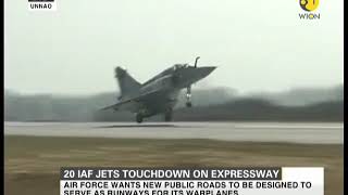 20 IAF jets touchdown at expressway