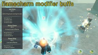 flamecharm modifier buffs | Deepwoken: Verse 2