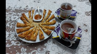 Il vero dolce fingerfood😋Torcetti di sfoglia con marmellata ricetta facile e veloce😋