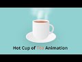 Hot Cup of Tea Animation Using HTML and CSS Tutorial | Free Source Code