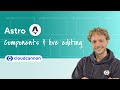 Live visual editing in Astro with CloudCannon