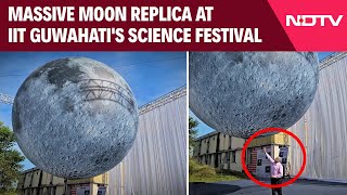 ISRO: Massive Moon Replica At IIT Guwahati's Science Festival Wins Praise From ISRO Chief