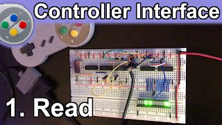 SNES Controller Interface – Part 1 – Reading the inputs