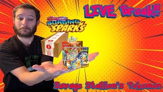 Pokemon Surging Sparks!! Live Booster Box Breaks!! This set is BONKERZ!!