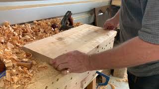 Flattening and squaring a board by hand 5 of 6