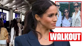 Meghan Screams In The Hamptons As Guests EXIT G9 Summit During Her Speech, Deny Duchess Title