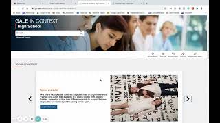 Gale Databases - Citations