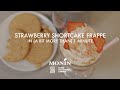 How to: MONIN Strawberry Shortcake Frappe